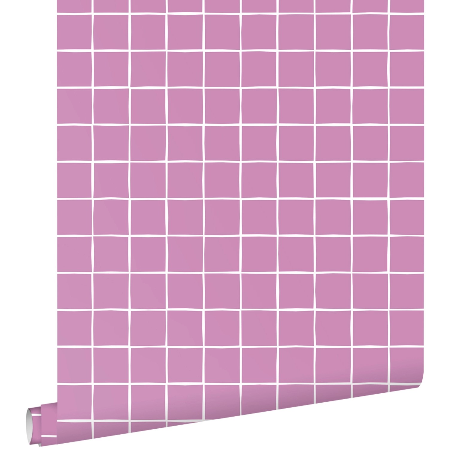 ESTAhome Tapete Karomuster Lila 50 x 900 cm günstig online kaufen