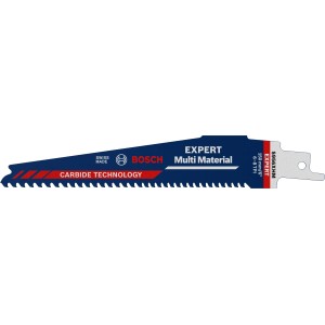Bosch Expert Säbelsägeblatt Multi Material 956 XHM für verschiedene Materialien.