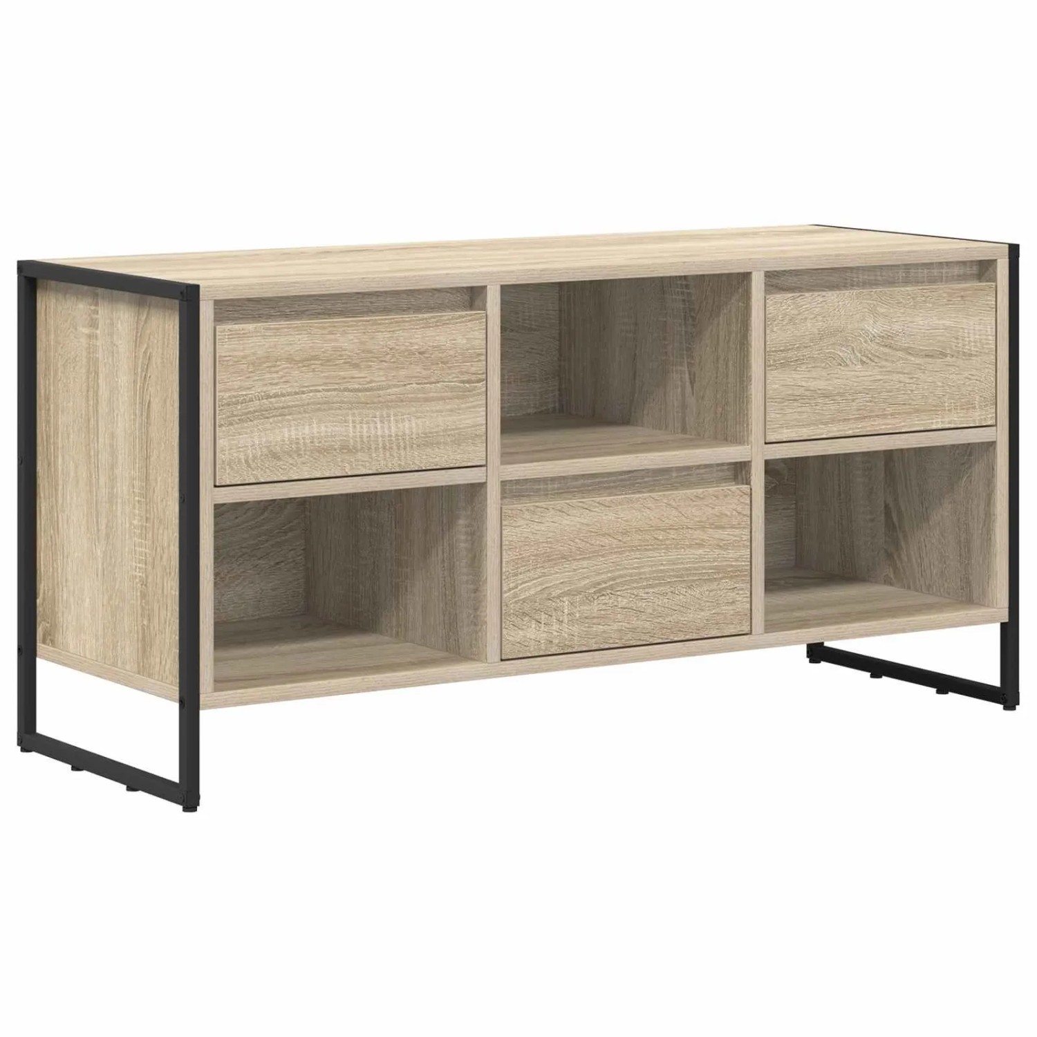 vidaXL TV-Schränk Sonoma 100 x 36 x 49,5 cm Holzwerkstoff 886505 günstig online kaufen