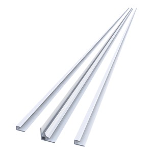 AICA Eck- und Kantenprofile, 210cm, matt weiß, für 3mm Aluverbundplatten.
