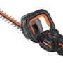 Worx Nitro Akku-Heckenschere WG263E.9 mit 57cm Schwertlänge, schwarz/orange.