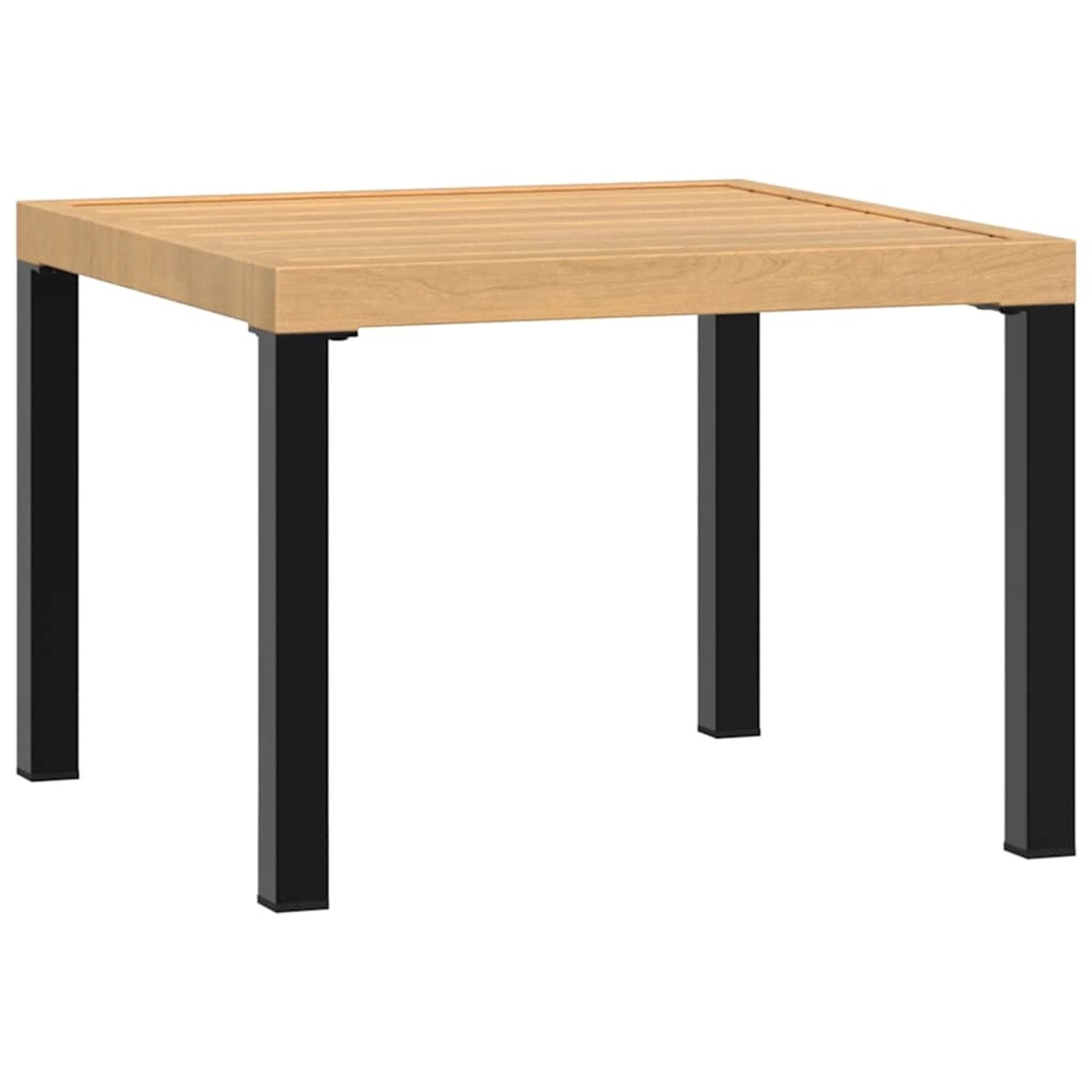 vidaXL Garten-Couchtisch 55x55x39,5 cm Pulverbeschichteter Stahl 4008568 günstig online kaufen