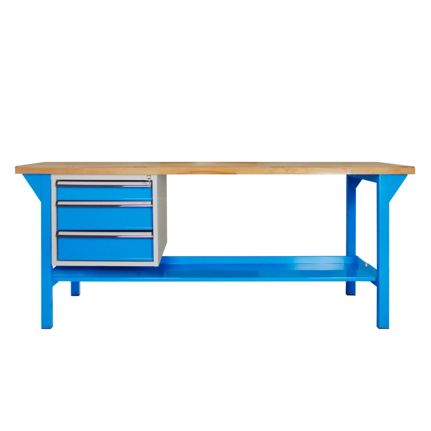 PROREGAL Werkbank Rhino Plus mit 3 Schubladen HxBxT 84 x 150 x 70 cm Tragla günstig online kaufen