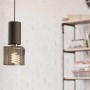 Eglo E27 LED Leuchtmittel, 4 W, mit grauer Glasfassung und warmweißem Licht für Wohnräume.