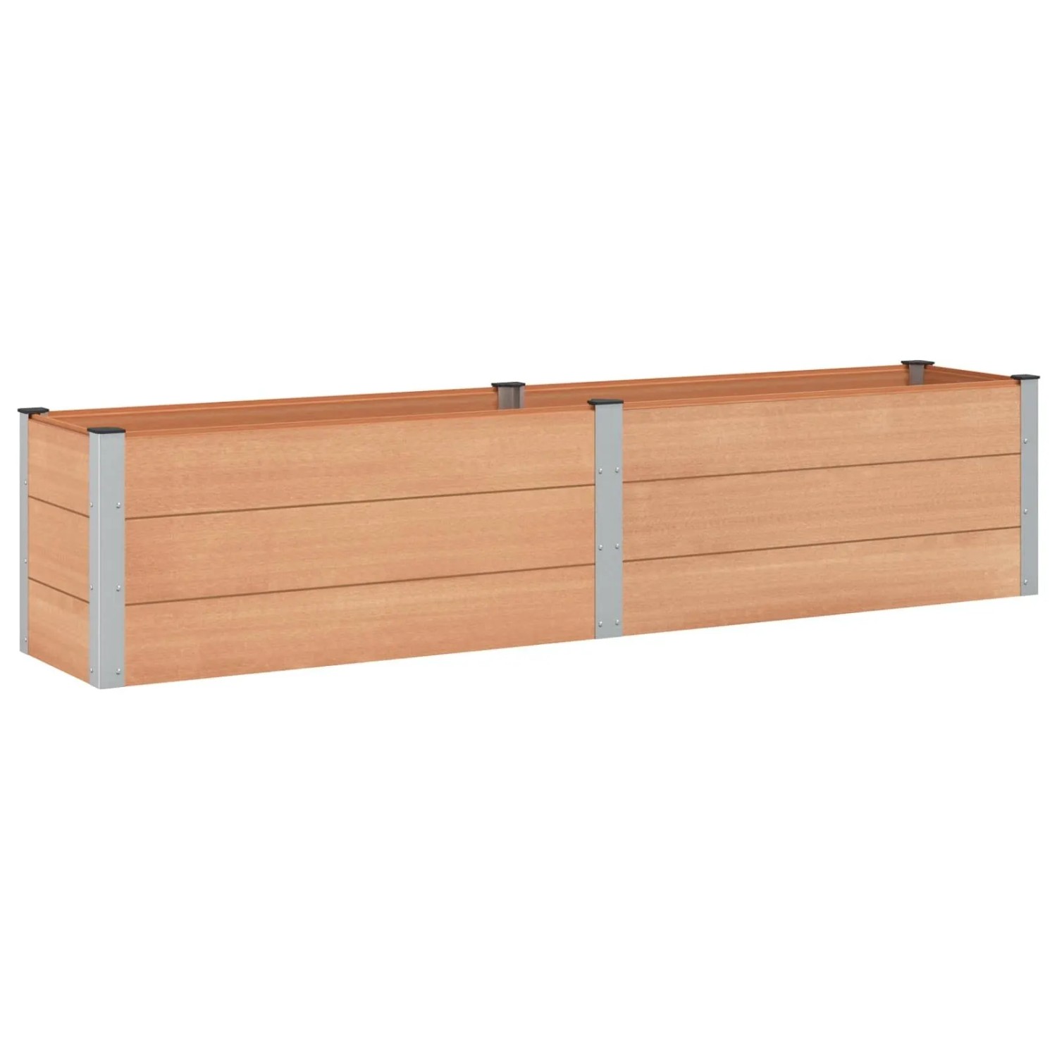 vidaXL Hochbeet Braun 250 x 50 x 54 cm 42039008