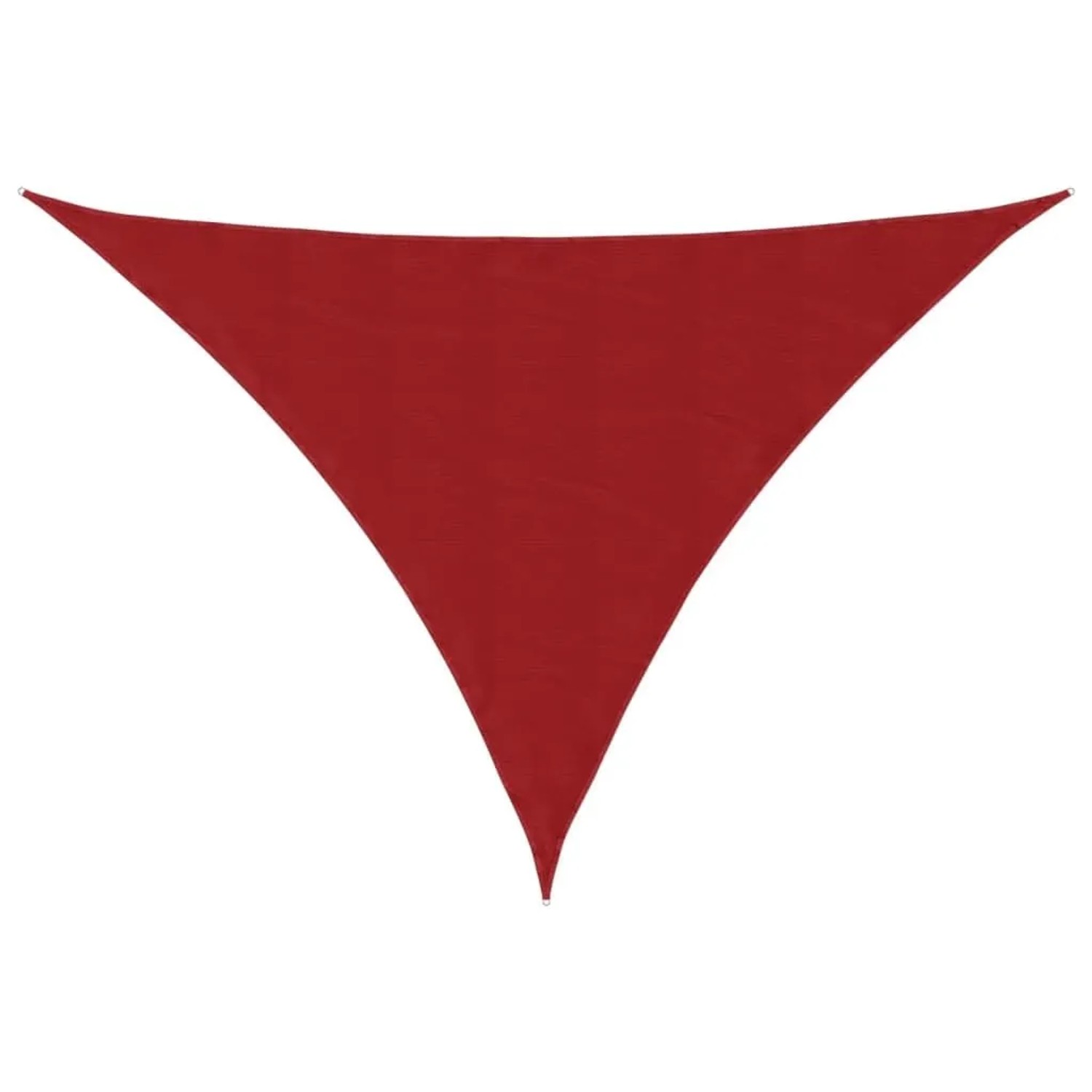 Furnicato Sonnensegel Oxford Gewebe Dreieckig 5x5x6 M Rot