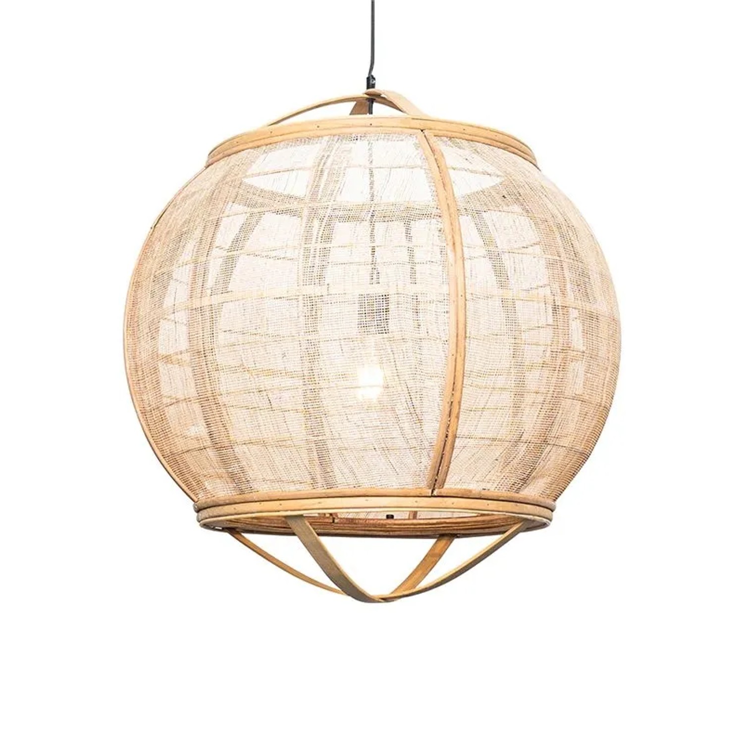 QAZQA Orientalische Hängelampe Braun 58 cm Pascal