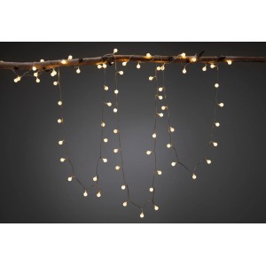 Paulmann LED-Lichterkette Plug & Shine, 7,5 m, warmweiß, für Außenbeleuchtung.