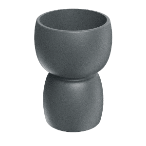 Prosperplast Blumentopf Duala Ø 41 cm x 30 cm Granit