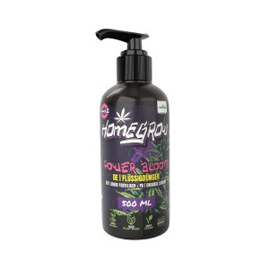 Romberg Power Bloom Flüssigdünger, 500ml Flasche mit Dosierpumpe für Starkzehrer.