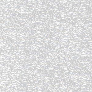 Naturfarbenes Strukturblech aus Aluminium mit Rauputz-Prägung, 120x1000x1 mm.