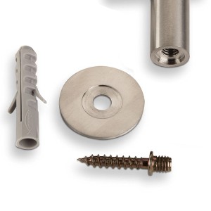 SOTECH Garderobenhaken CORA Echt Edelstahl Wandhaken