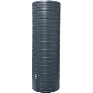Garantia NORDIC Regenspeicher 500 l in Graphite Grey mit Wasserhahn.