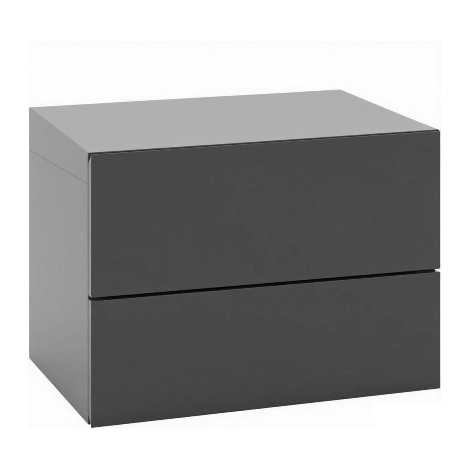 Costway Nachttisch Hängend 42 x 30 x 28 cm Grau