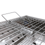 Grillpeter Mangal Taschkent Schaschlikgrill Edelstahl mit Grillrost_6