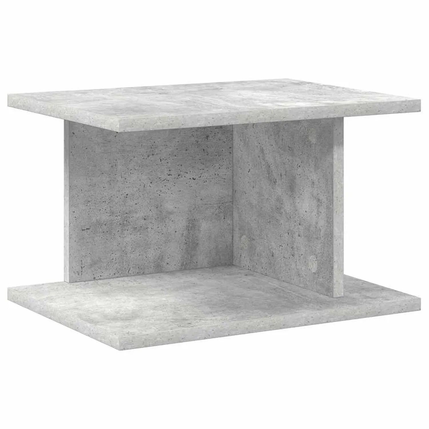 vidaXL Nachttisch Beton Grau 40 x 30 x 25 cm Holzwerkstoff 891174