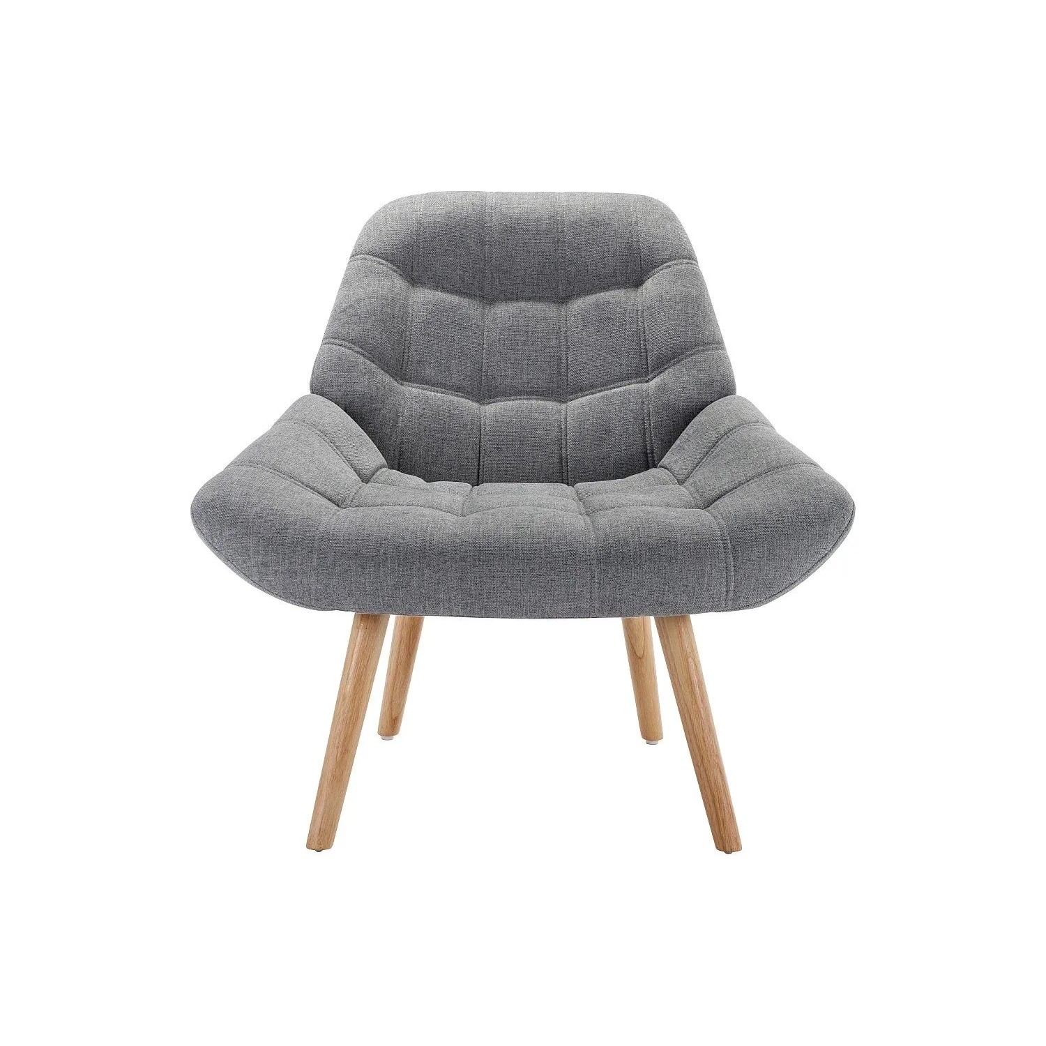 Vente-unique Sessel Mit Gerader Rückenlehne Luosto Grau 87 cm