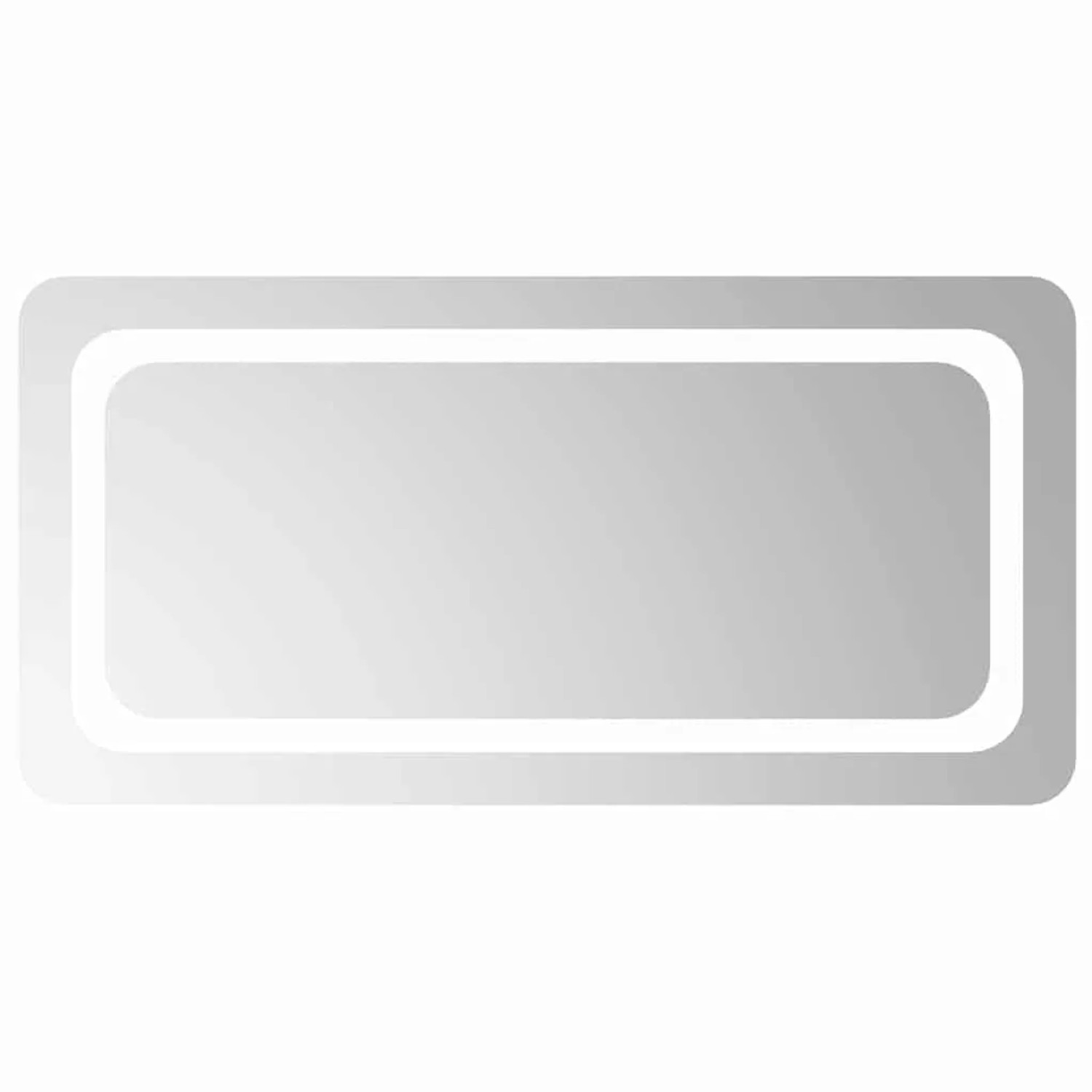 vidaXL LED-Badspiegel 80x40 cm 151785