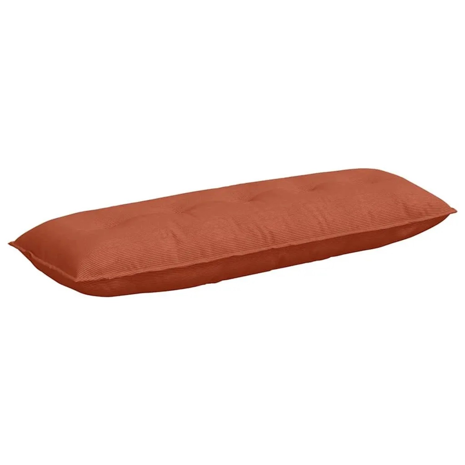 vidaXL Rückenkissen Rot-Orange 140 x 50 cm Cordstoff 42014872