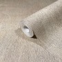 Beige Vliestapete mit Blattmuster von Marburg, modernes florales Design für Wohnräume.