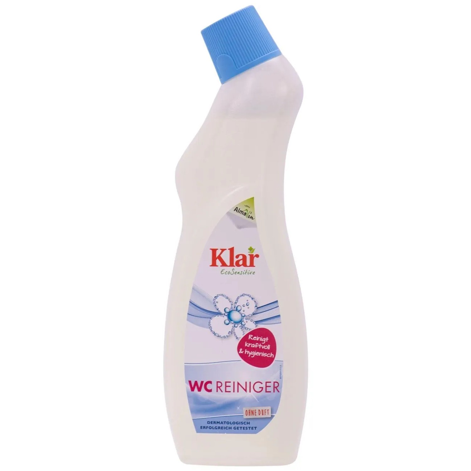 KLAR Eco Sensitive Wc-Reiniger ohne Duft 750 ml Weiß Kunststoff