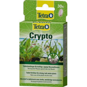 Tetra Crypto Pflanzendünger Tablettenpackung, 30 Stück für Aquariumpflanzen.