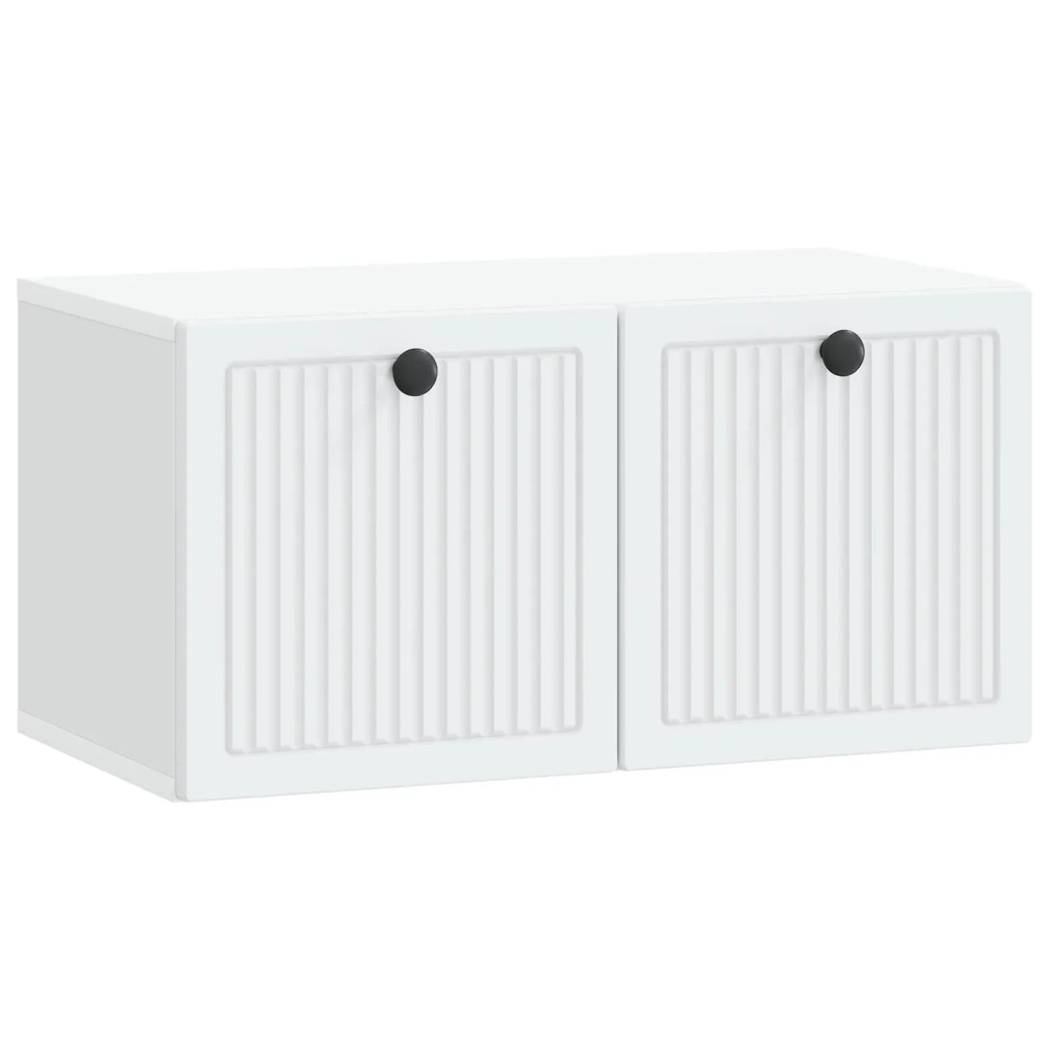 vidaXL Wandmontierter TV-Schrank Weiß 59,5 x 31 x 30 cm Holzwerkstoff 898025