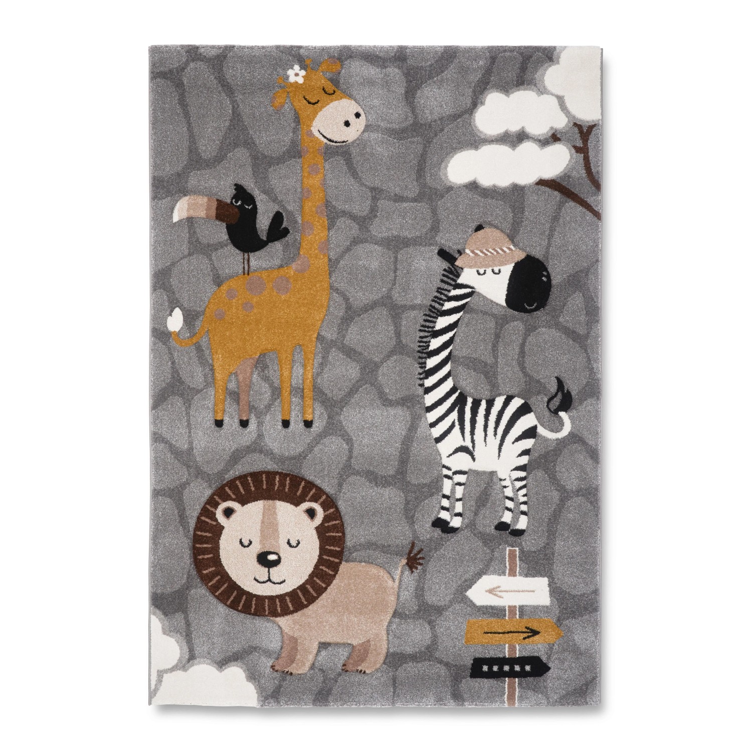 Mömax Kinderteppich Zoo in Graun ca. 120x170cm