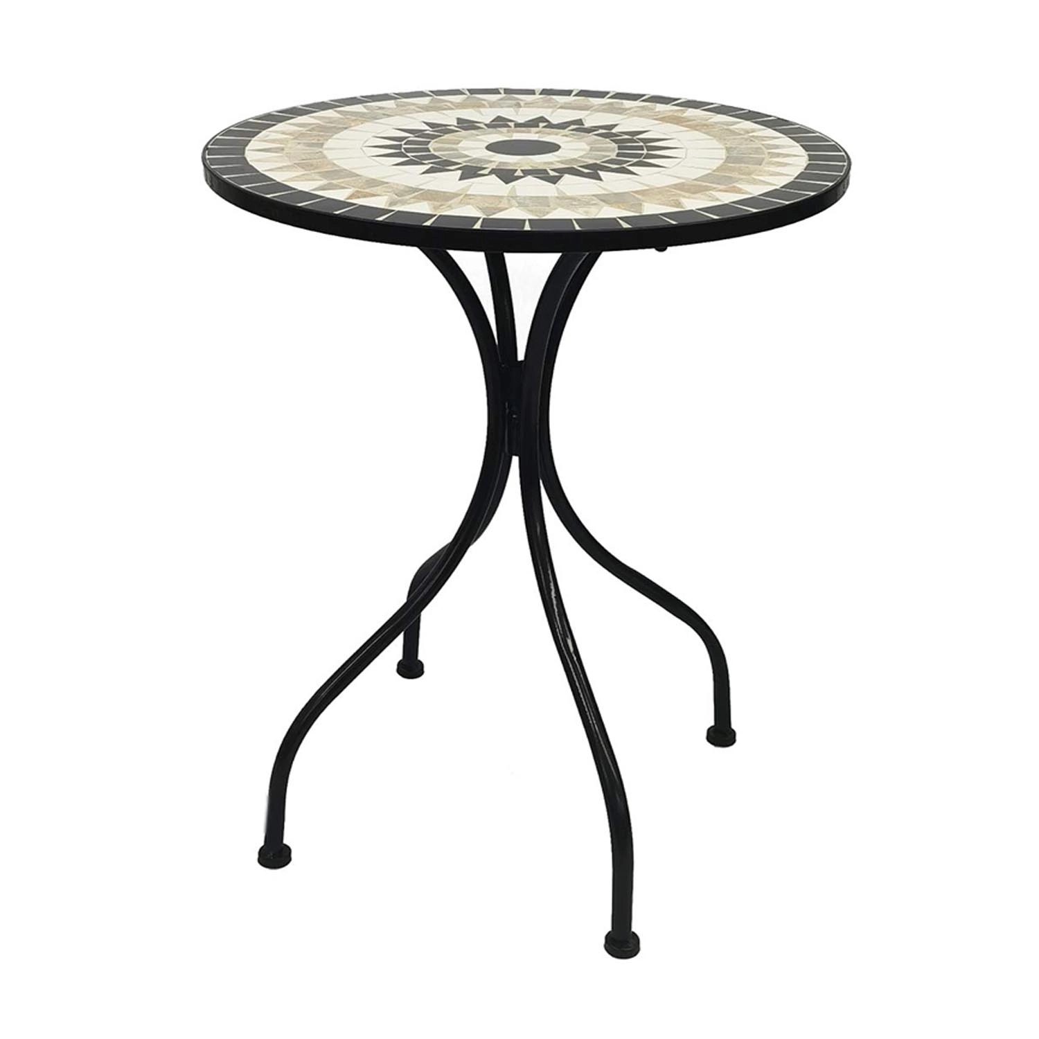 Mojawo Mosaik Mosaiktisch Gartentisch Bistrotisch Tisch 60cm günstig online kaufen