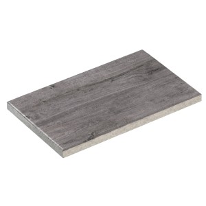 Diephaus Terrassenplatte Naturan Graphit, 60x30x4 cm, in Holzoptik für den Außenbereich.