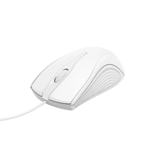 Hama 3-Tasten-Maus MC-200 Optisch Kabelgebunden Weiß