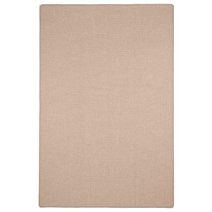 Snapstyle Natur Flachgewebe Teppich Bentzon Karamell, 140x200cm. Kurzflorteppich in Karamell.