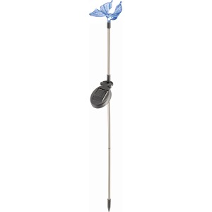 LED-Solarleuchte Dolce Schmetterling mit Erdspieß für den Garten.