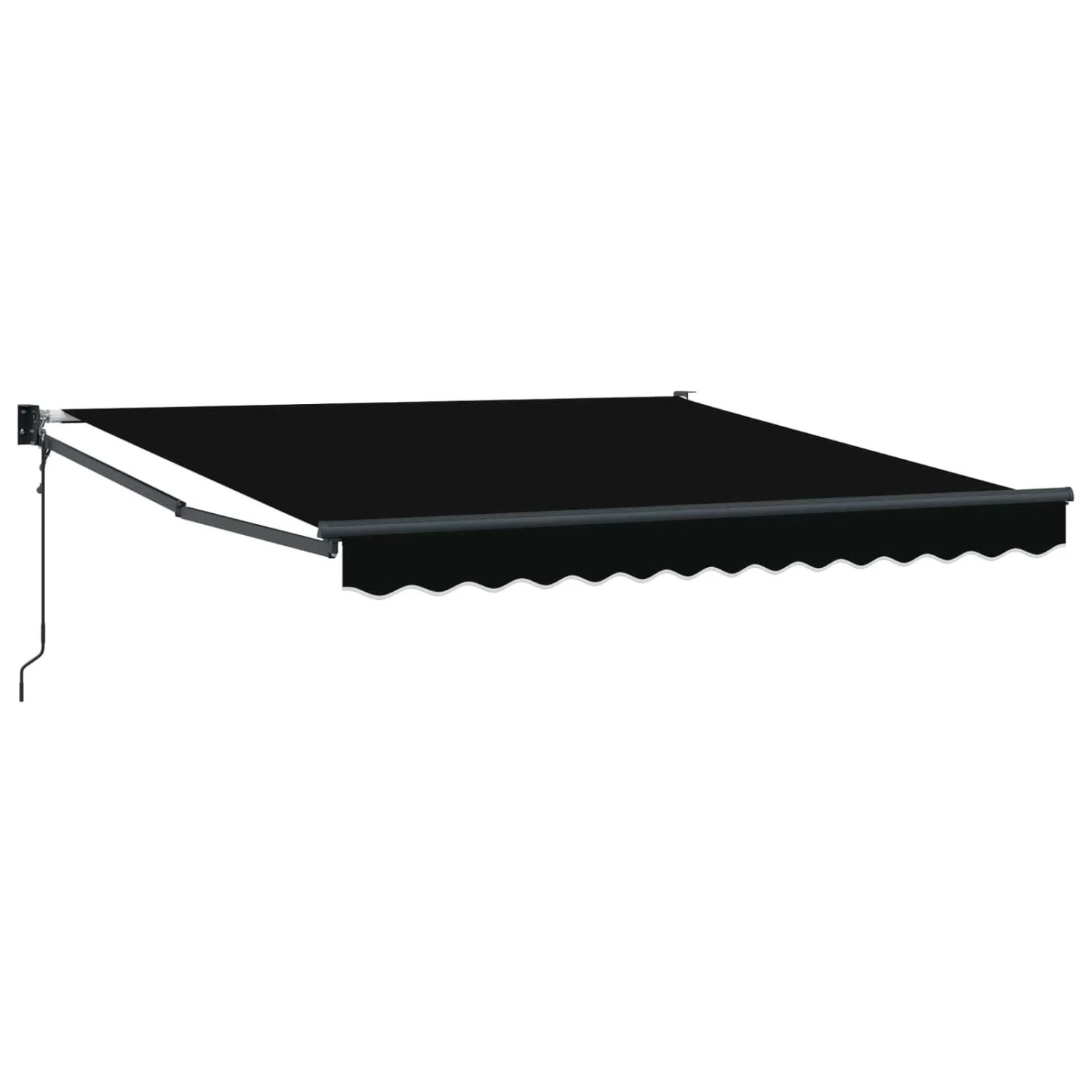 vidaXL Markise Schwarz 300 x 250 x 165 cm Polyester 3330044