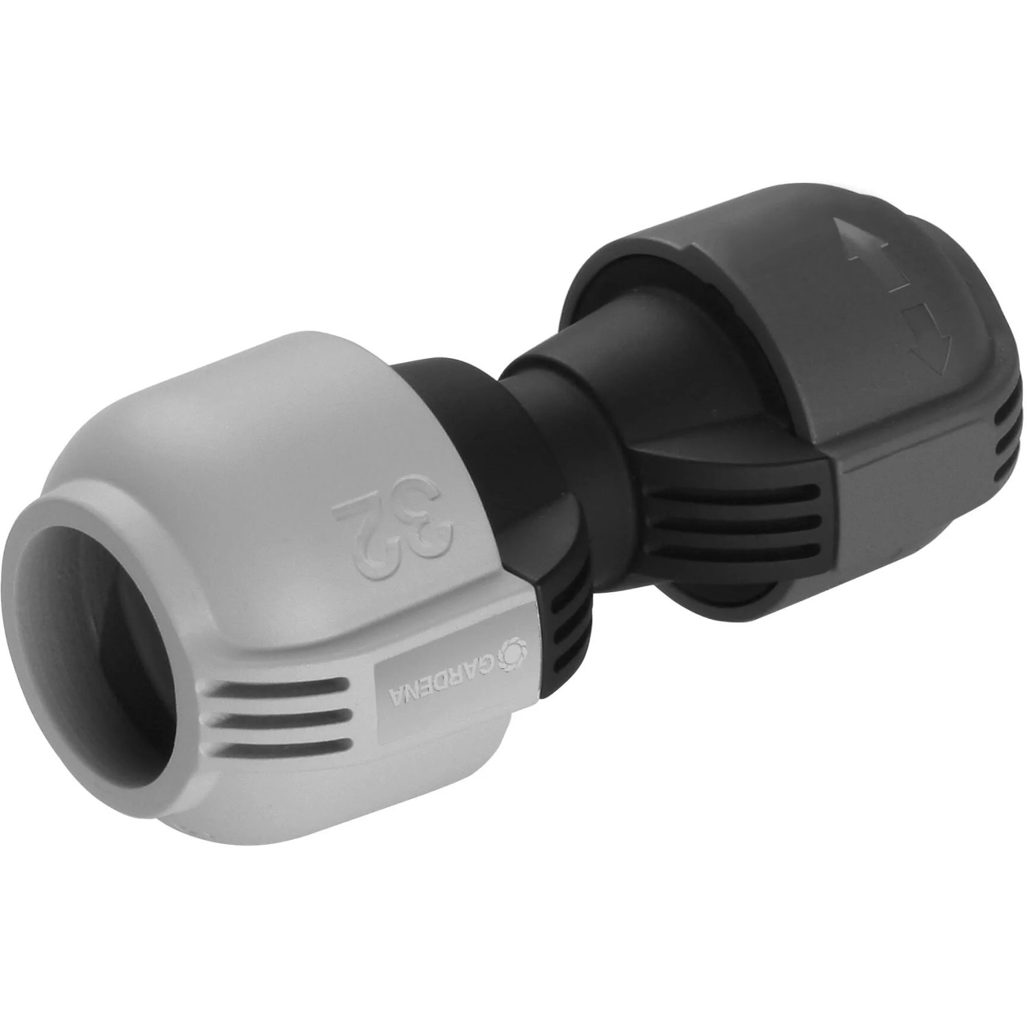 Gardena Reduktionsverbinder 32 mm auf 25 mm für Micro-Drip-Systeme.