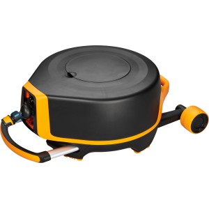 Fiskars Schlauchwagen Waterwheel XL mit 20m Schlauch, automatischem Aufroller und Rädern.