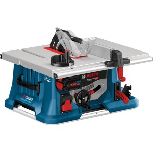 Bosch Professional Akku-Tischkreissäge GTS 18V-216 mit Tisch GTA 560 Solo.