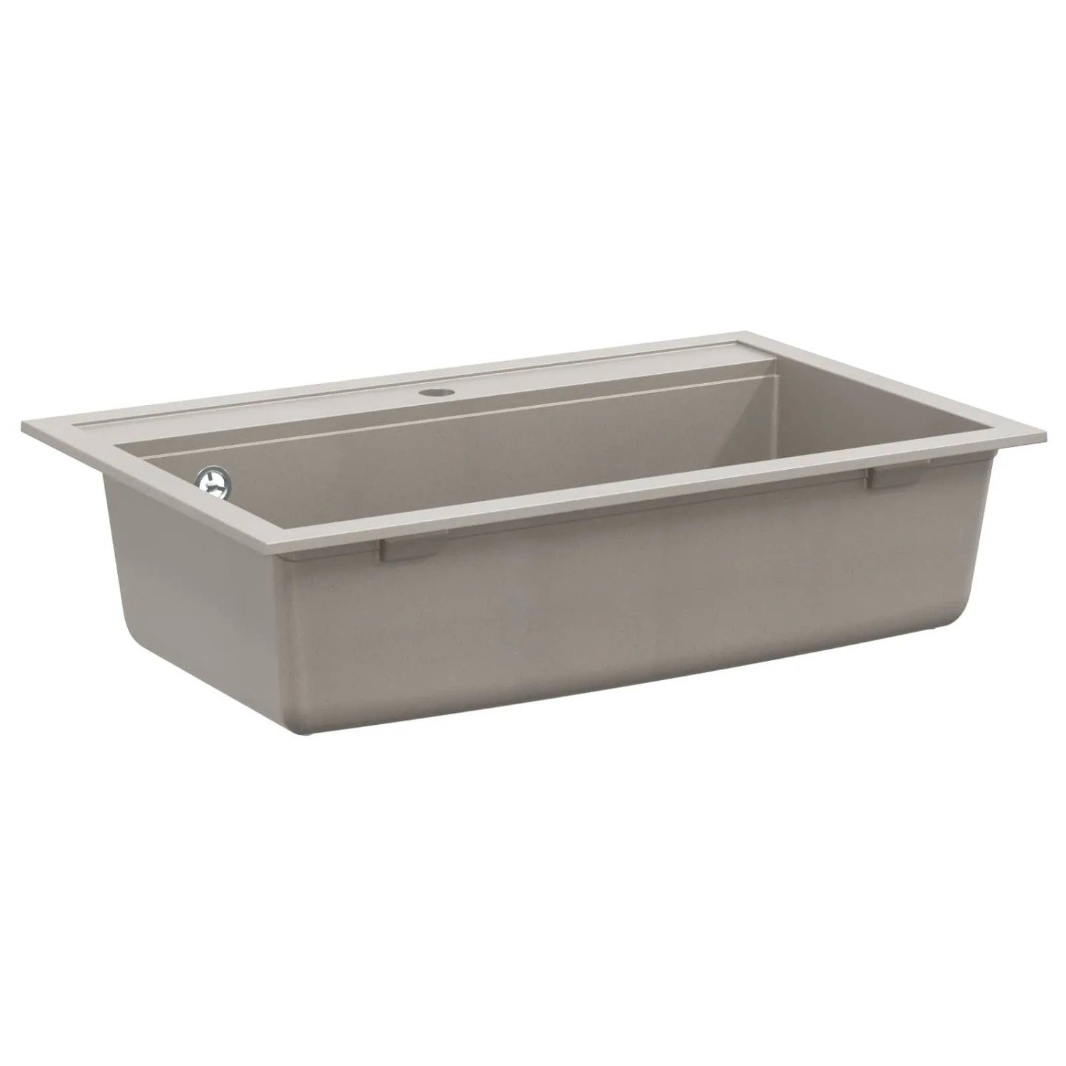 vidaXL Waschbecken Grau 795 x 505 mm Granit 42028389