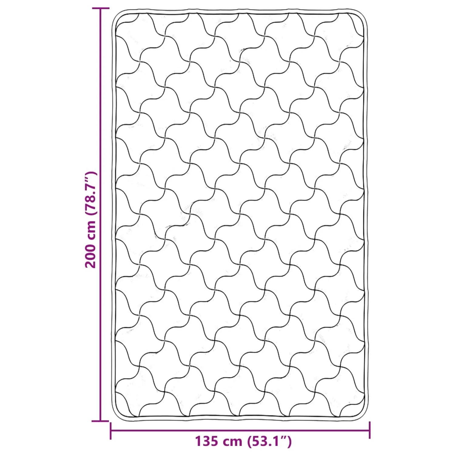 vidaXL Winterbettdecke Taupe 135 x 200 cm Mikrofaser und Teddy-Fleece 42026349_10