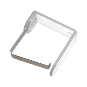 Venilia Tischtuchklammer, 4er-Set aus Kunststoff und Edelstahl, für sicheren Halt der Tischdecke.