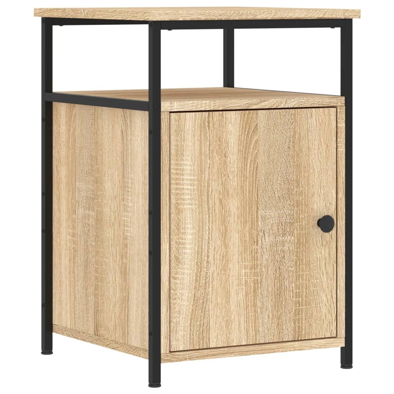 vidaXL Nachttisch Sonoma-Eiche 40x42x60 cm Holzwerkstoff 826035 günstig online kaufen