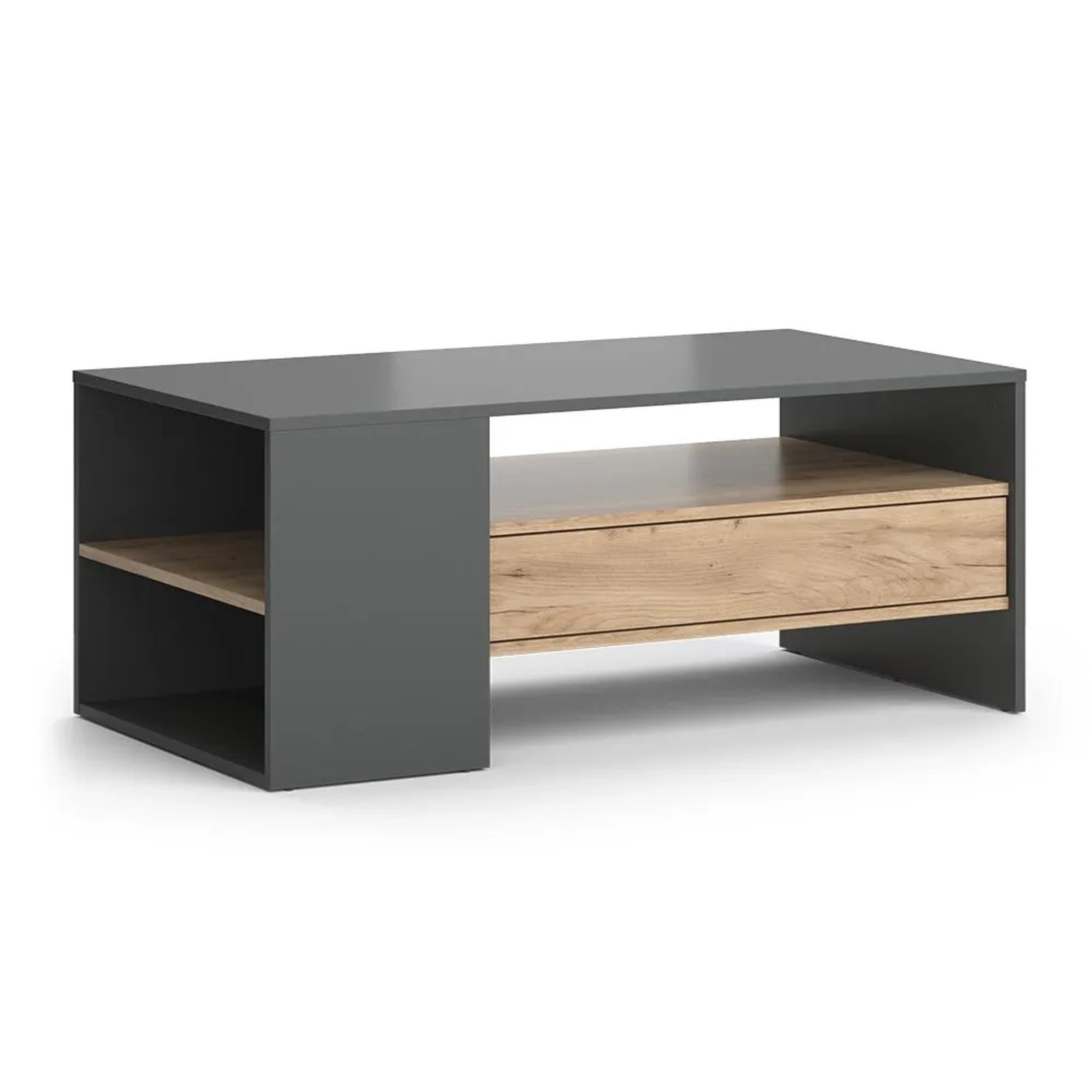 Vicco Couchtisch Fabien Goldkraft Eiche 110 x 46 Art Nr 37955