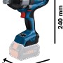 Bosch Professional GDS 18V-1050 H Akku-Drehschlagschrauber mit Akkus und L-Boxx.