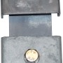 Gabiona Verbindungsklammer aus Aluminium für Gabionen mit 5x20 cm Maschenweite.