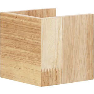 Ledvance Smart+ WiFi Wandleuchte Orbis Wall Wood, quadratisch, 11x11cm, aus Holz.