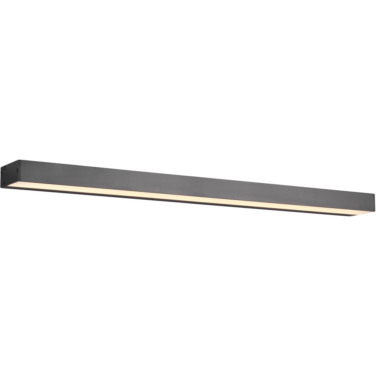 Trio LED-Wandleuchte Rocco 36 mm x 900 mm x 80 mm Schwarz Matt günstig online kaufen