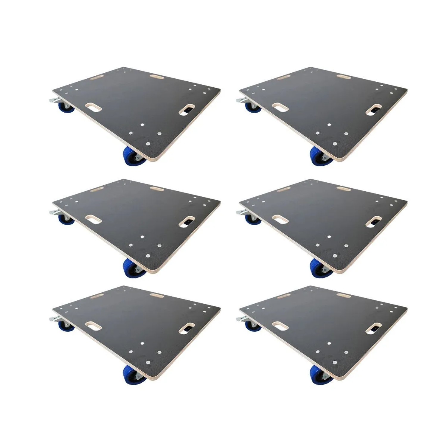 PROREGAL Mega Deal 6x Profi Transportroller Mit 4 Rollen HxBxT 16x80x60cm T günstig online kaufen