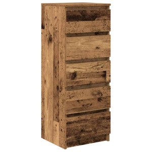vidaXL Sideboard mit Schubladen Altholz-Optik 37,5x35x99 cm 861767