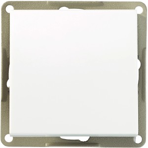 Weißer Taster Emelie für Unterputzmontage, Teil der Kategorie Schalter & Taster.