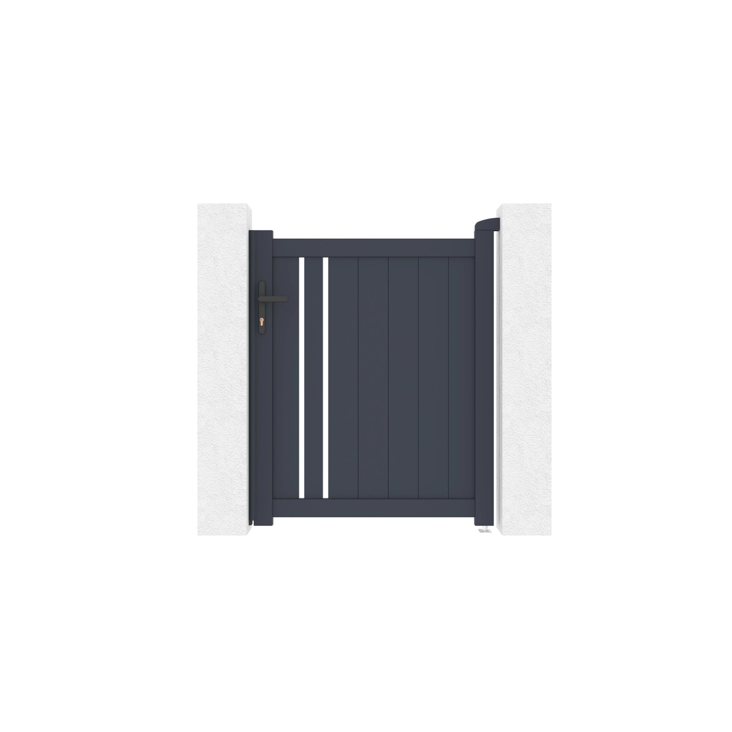 Casanoov Tor 1M Giona H 1 2M & 2 Eifel Pfosten H 166Cm Grau günstig online kaufen